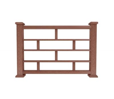 Ограждение из ДПК Л1 терракот от производителя Dortmax по цене 10 540 р Ограждение из ДПК Л1 терракот от производителя Dortmax по цене 10 540 р