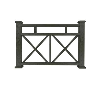 Ограждение из ДПК Ж1 черный от производителя  Dortmax по цене 11 590 р