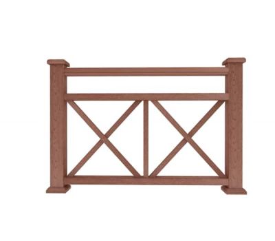 Ограждение из ДПК К1 терракот от производителя Dortmax по цене 10 920 р Ограждение из ДПК К1 терракот от производителя Dortmax по цене 10 920 р