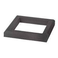 Рамка ДПК для столба 100x100 Графит