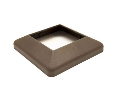 Крышка нижняя ПВХ для столба 125х125 Венге от производителя  Deckart (Россия) по цене 295 р