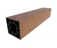 Столб опорный ДПК 125×125 Шоколад