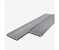 Террасная доска ДПК UnoDeck Mogano Серый Террасная доска ДПК UnoDeck Mogano Серый