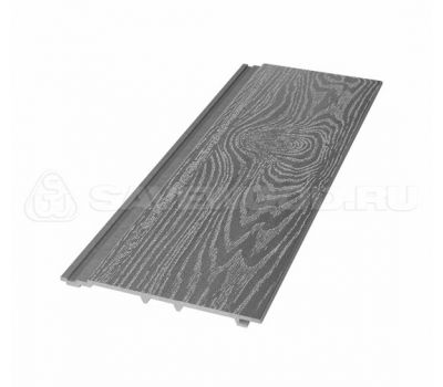 Cайдинг из ДПК SW Cedrus (T) Тангенциальный распил Пепельный от производителя  Savewood по цене 343 р