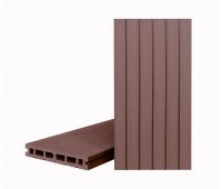 Террасная доска КЛАССИК пустотелая с пазом Орех Милано Кантри (Под заказ)