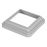 Крышка нижняя 140х140 Extrusion Серый