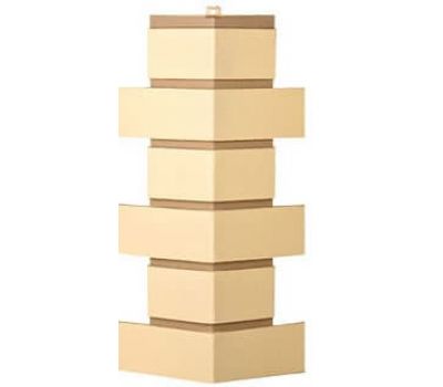 Угол Кирпич Модерн - Желтый от производителя  Т-сайдинг по цене 370 р