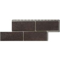 Фасадные панели (цокольный сайдинг)  Неаполитанский камень Коричневый