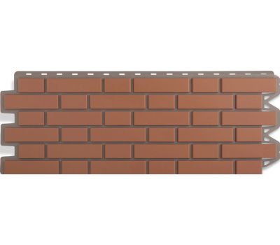 Фасадные панели (цокольный сайдинг) Кирпич клинкерный Красный от производителя Альта-профиль по цене 632 р Фасадные панели (цокольный сайдинг) Кирпич клинкерный Красный от производителя Альта-профиль по цене 632 р