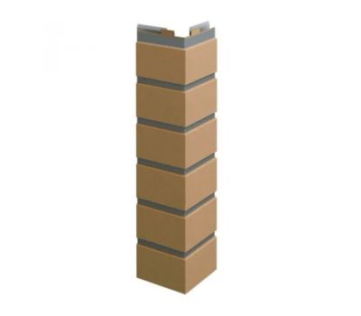 Угол наружный к Фасадным Панелям VOX Clinker Горчица от производителя  Vox по цене 555 р