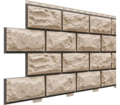 Цокольный сайдинг коллекция Альпийский прокрашенные швы - Орех от производителя  Доломит по цене 625 р