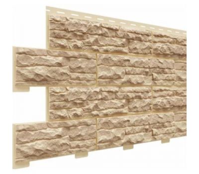 Цокольный сайдинг коллекция Скалистый риф люкс - Карамель от производителя Доломит по цене 548 р Цокольный сайдинг коллекция Скалистый риф люкс - Карамель от производителя Доломит по цене 548 р