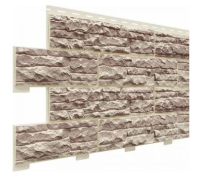 Цокольный сайдинг коллекция Скалистый риф люкс - Коралл от производителя  Доломит по цене 548 р