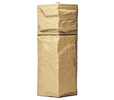 Угол Гранит Леон - Жёлтый от производителя Т-сайдинг по цене 380 р Угол Гранит Леон - Жёлтый от производителя Т-сайдинг по цене 380 р