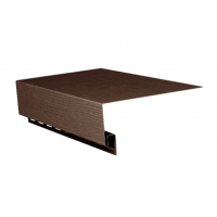 Околооконная планка для Фасадных Панелей Тёмный Дуб