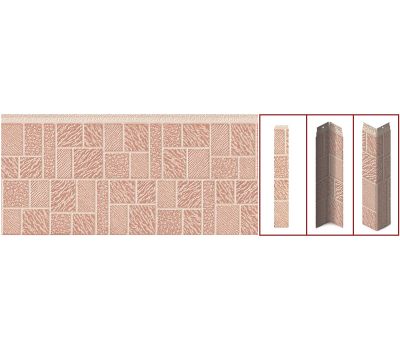 Фасадные термопанели MS610-1 от производителя  Стенолит по цене 1 590 р