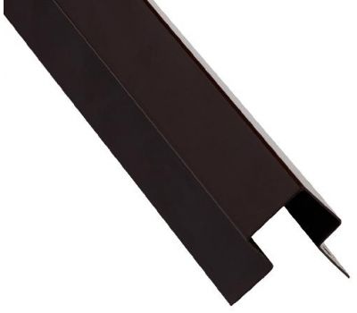 Внешний асимметричный угловой профиль RAL 8017 от производителя  FCS Group по цене 3 685 р