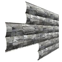 Металлический сайдинг Woodstock-28х330 (ECOSTEEL-01-Белый Камень ПР-0.5) Металлический сайдинг Woodstock-28х330 (ECOSTEEL-01-Белый Камень ПР-0.5)