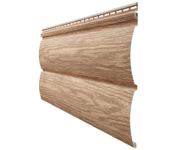 Виниловый сайдинг - серия LUX Блок-Хаус D4,7T,( под бревно) Рябина