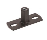 Держатель для хомута под метиза RR 32 Тёмно-коричневый matt 150/100 Держатель для хомута под метиза RR 32 Тёмно-коричневый matt 150/100