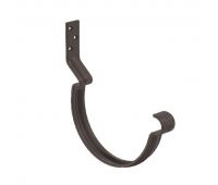 Крюк крепления желоба короткий RR 32 Тёмно-коричневый matt 150/100
