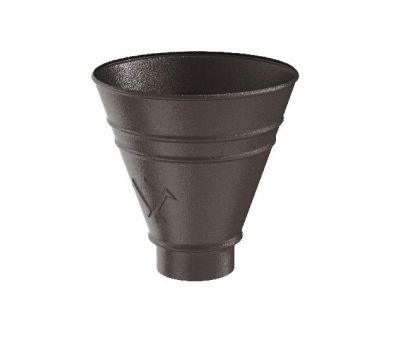 Воронка водосборная круглая RR 32 Тёмно-коричневый matt 125/90 от производителя  Aquasystem по цене 5 545 р