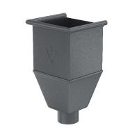 Воронка_водосборная удлиненая RR 23 Маренго matt 150/100