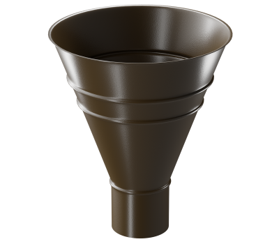 Воронка водосборная круглая КАШТАН (RAL 8017) от производителя  Docke по цене 3 319 р