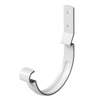 Карнизный крюк короткий D125, ПЛОМБИР (RAL 9010)