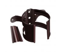 Кронштейн трубы (на дерево) Коричневый (RAL 8017) Кронштейн трубы (на дерево) Коричневый (RAL 8017)