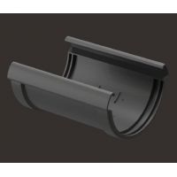 Соединитель желоба Lux ПВХ Графит Соединитель желоба Lux ПВХ Графит